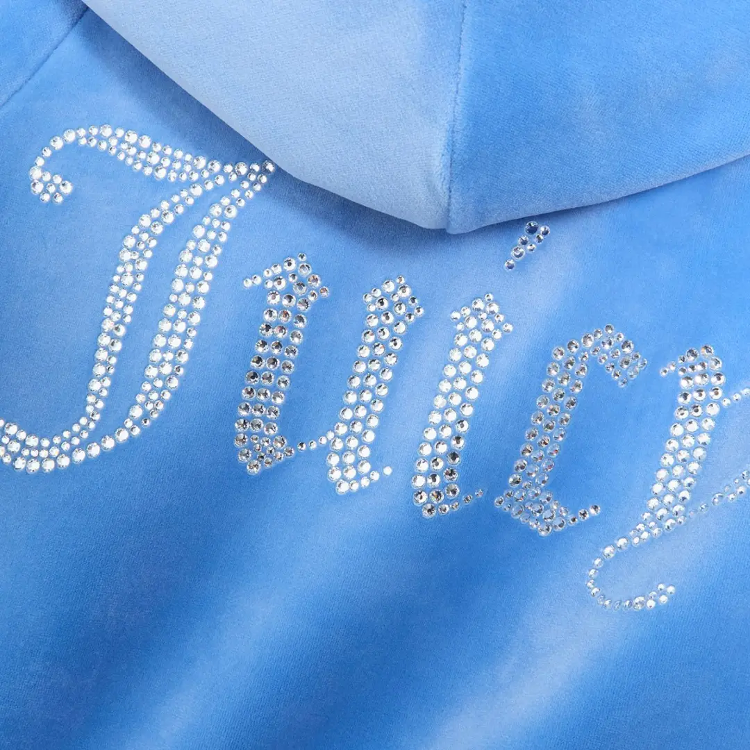 Juicy Couture Madison Classic Velour Hoodie - XS