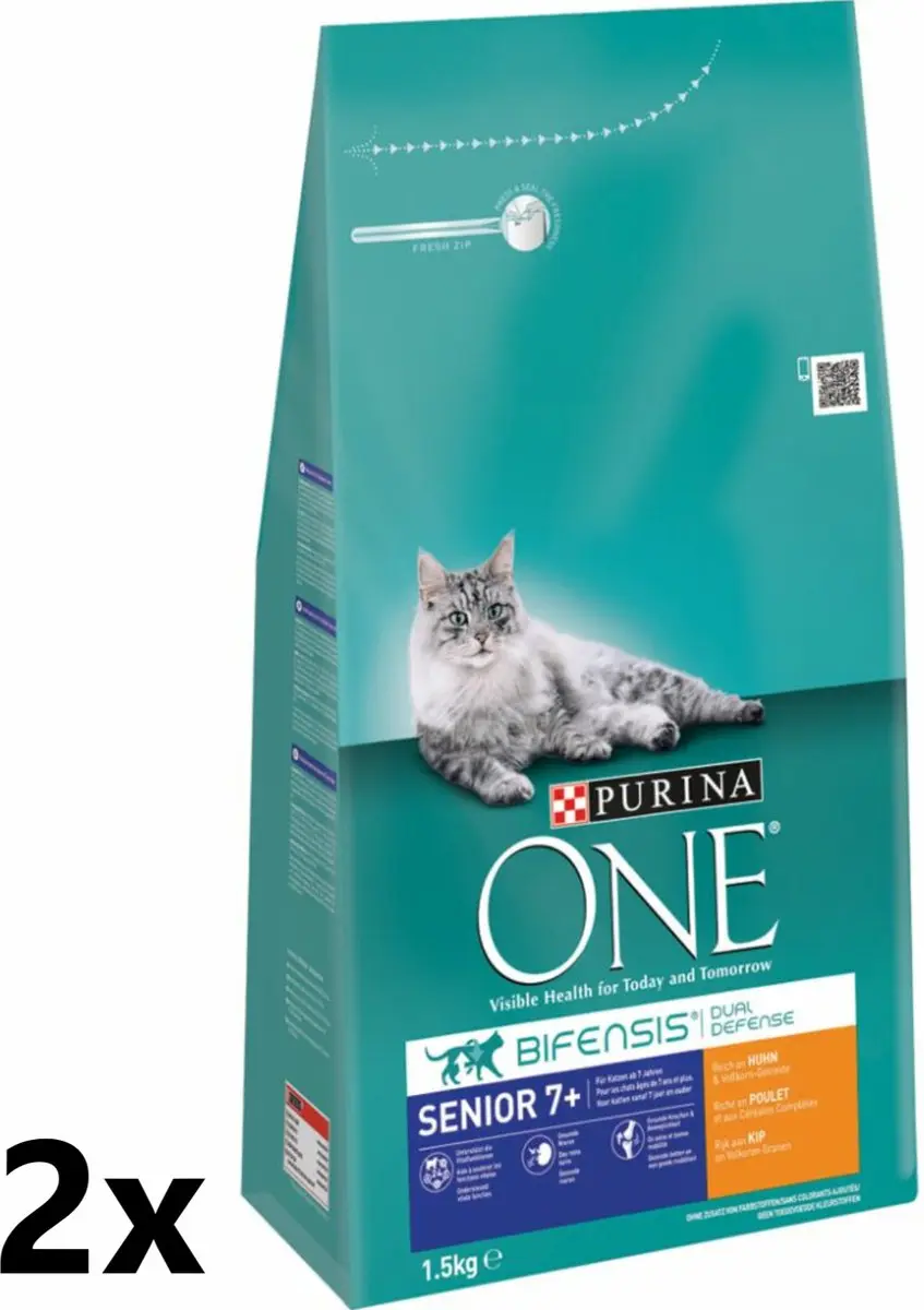Purina ONE Senior Kip & Verse Groenten 3kg