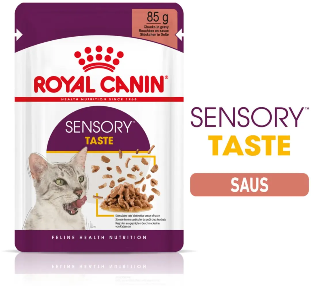 Royal Canin Sensory Taste In Gravy Kattenvoer Nat - 48x85g - afbeelding 6 van 6