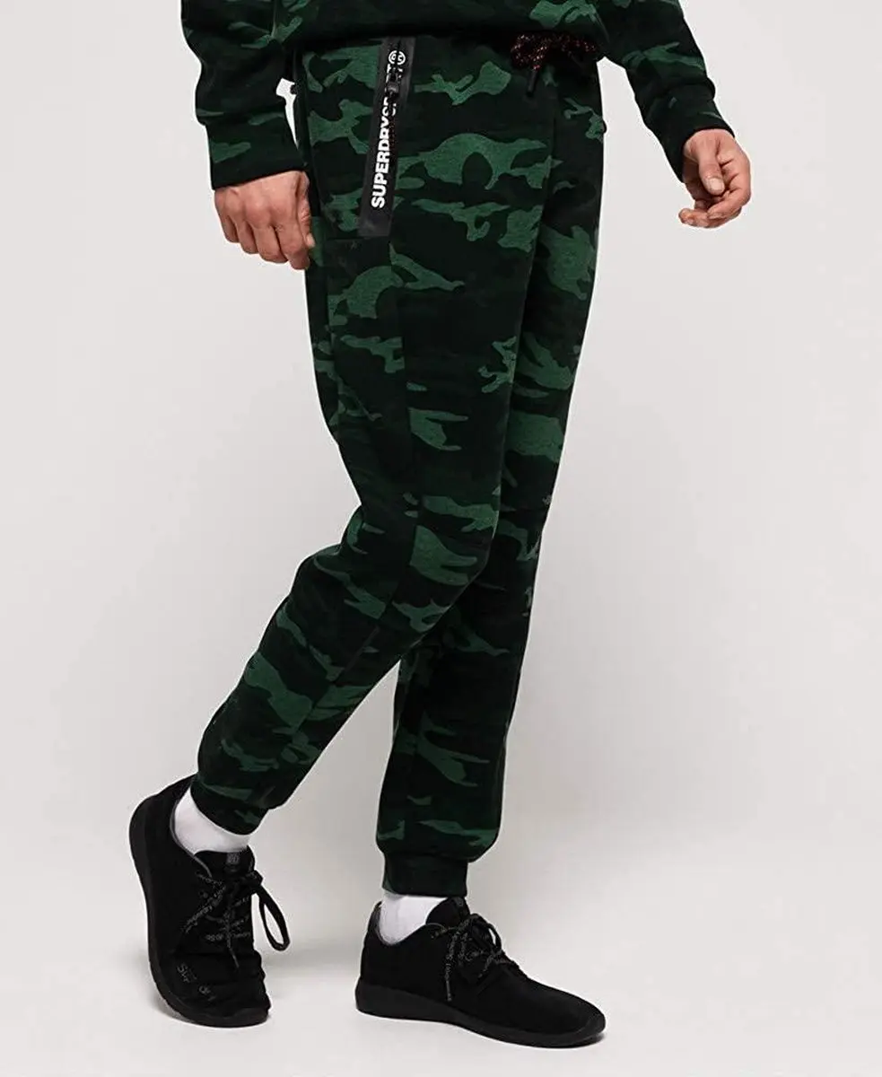 Superdry Men's Gym Tech Joggingbroek Camouflage
