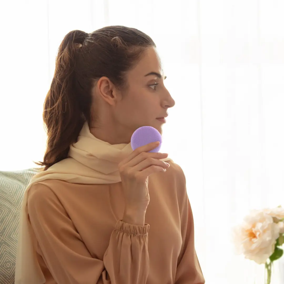 FOREO LUNA 4 go Gezichtsreiniger - 8 Snelheden - Lavender