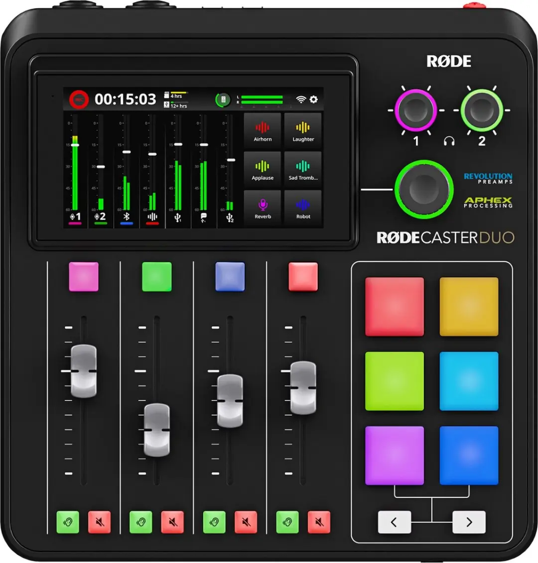 RØDE RØDECaster Duo RD115249 Audiomixer - 2 Kanalen
