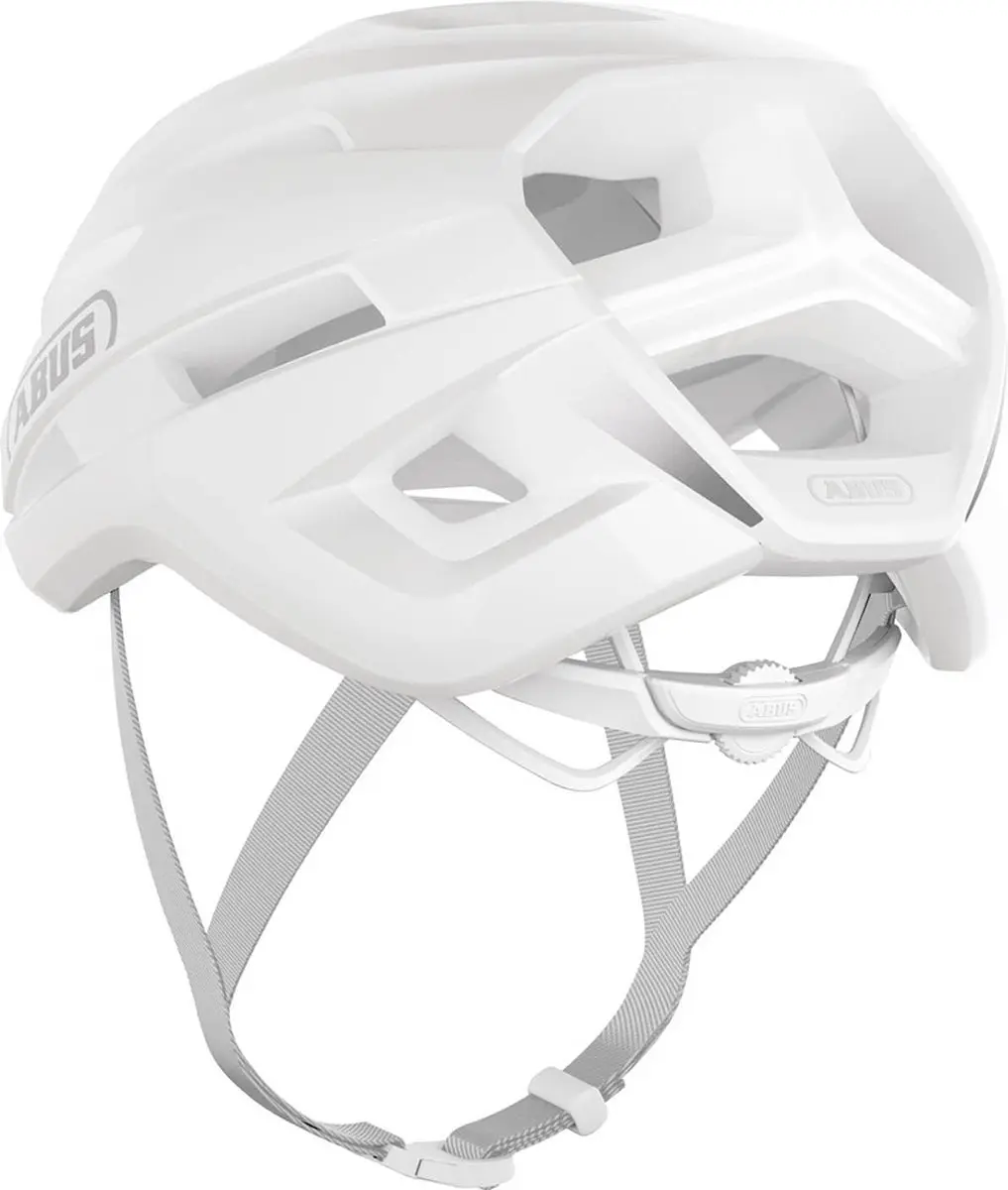 ABUS Stormchaser ACE Fietshelm - 54-58 cm - 220g - Wit - afbeelding 6 van 6