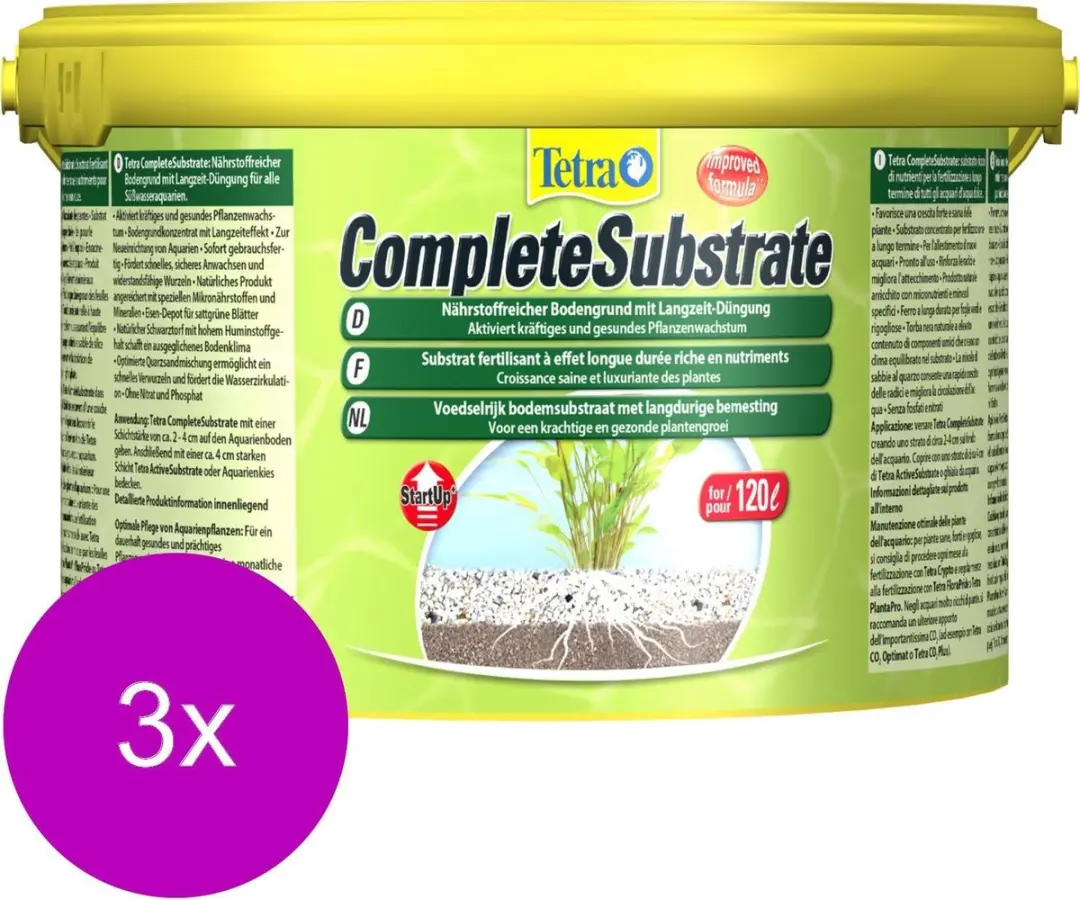 Tetra Plant Complete Substrate - 15 kg (3x5kg)