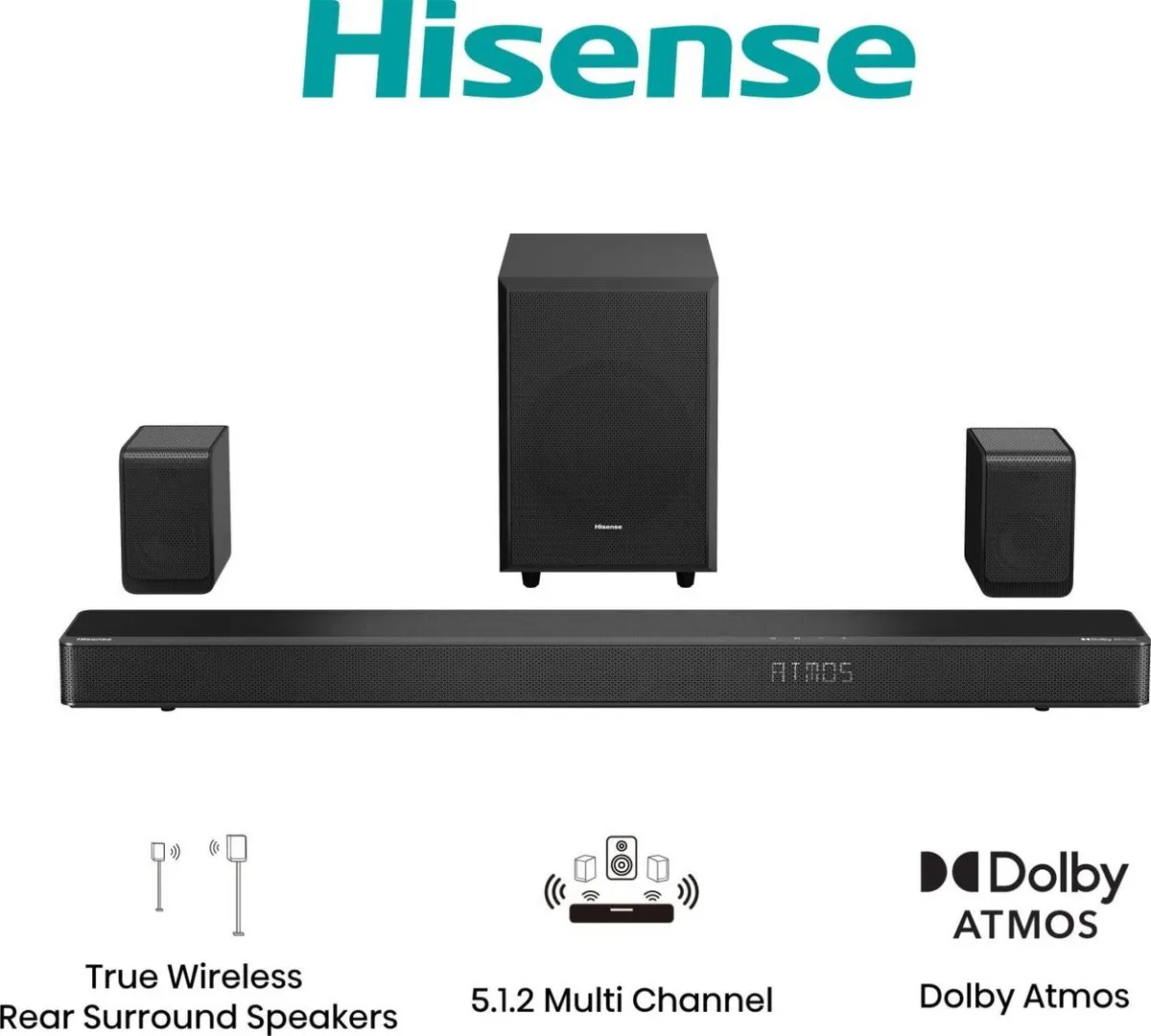 Hisense AX5125H Soundbar 5.1.2