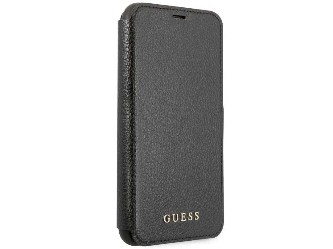 GUESS iPhone 11 Pro Max Bookcase Hoesje S212-1 - Zwart