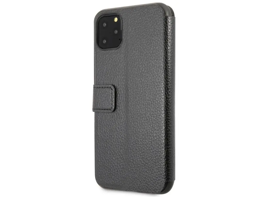 GUESS iPhone 11 Pro Max Bookcase Hoesje S212-1 - Zwart