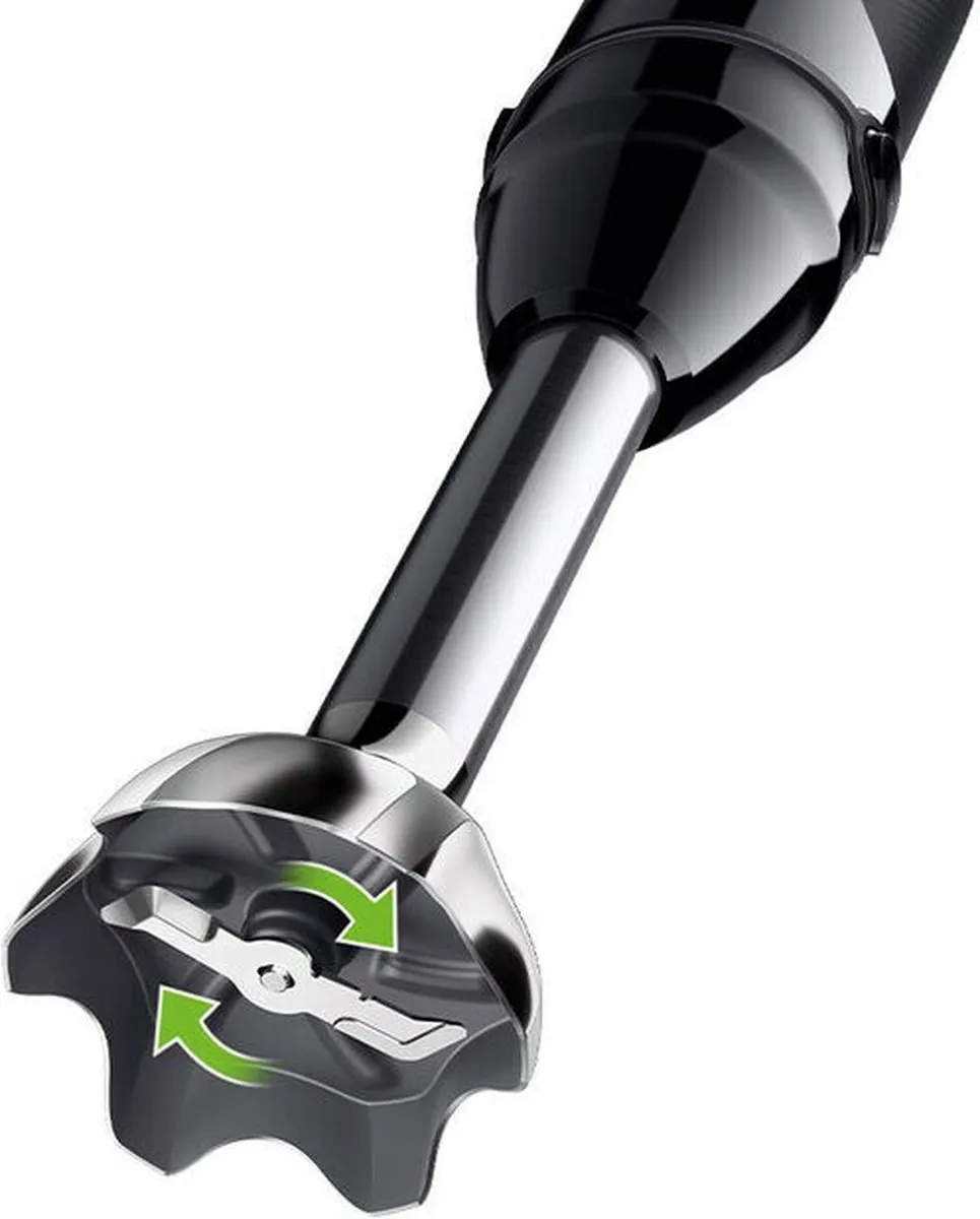 Braun MultiQuick 5 Pro MQ 55001 Staafmixer 1000W - Zwart/Zilver
