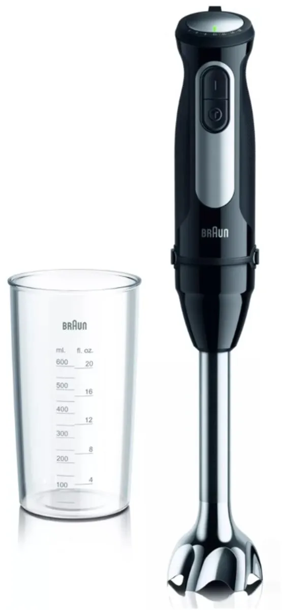 Braun MultiQuick 5 Pro MQ 55001 Staafmixer 1000W - Zwart/Zilver