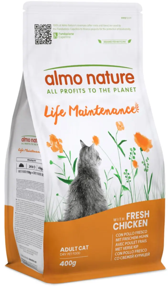 Almo Nature Cat Droogvoer Kip/Rijst 400g