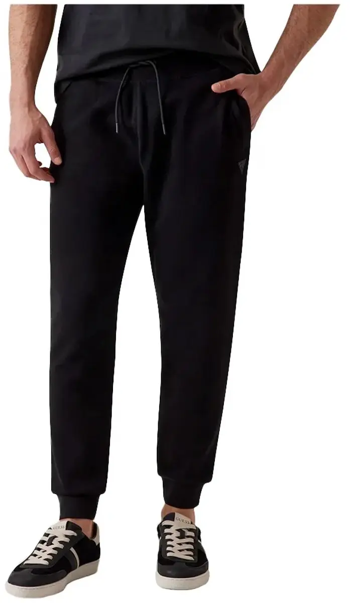 GUESS Joggingbroek Mini Triangle - S - Zwart