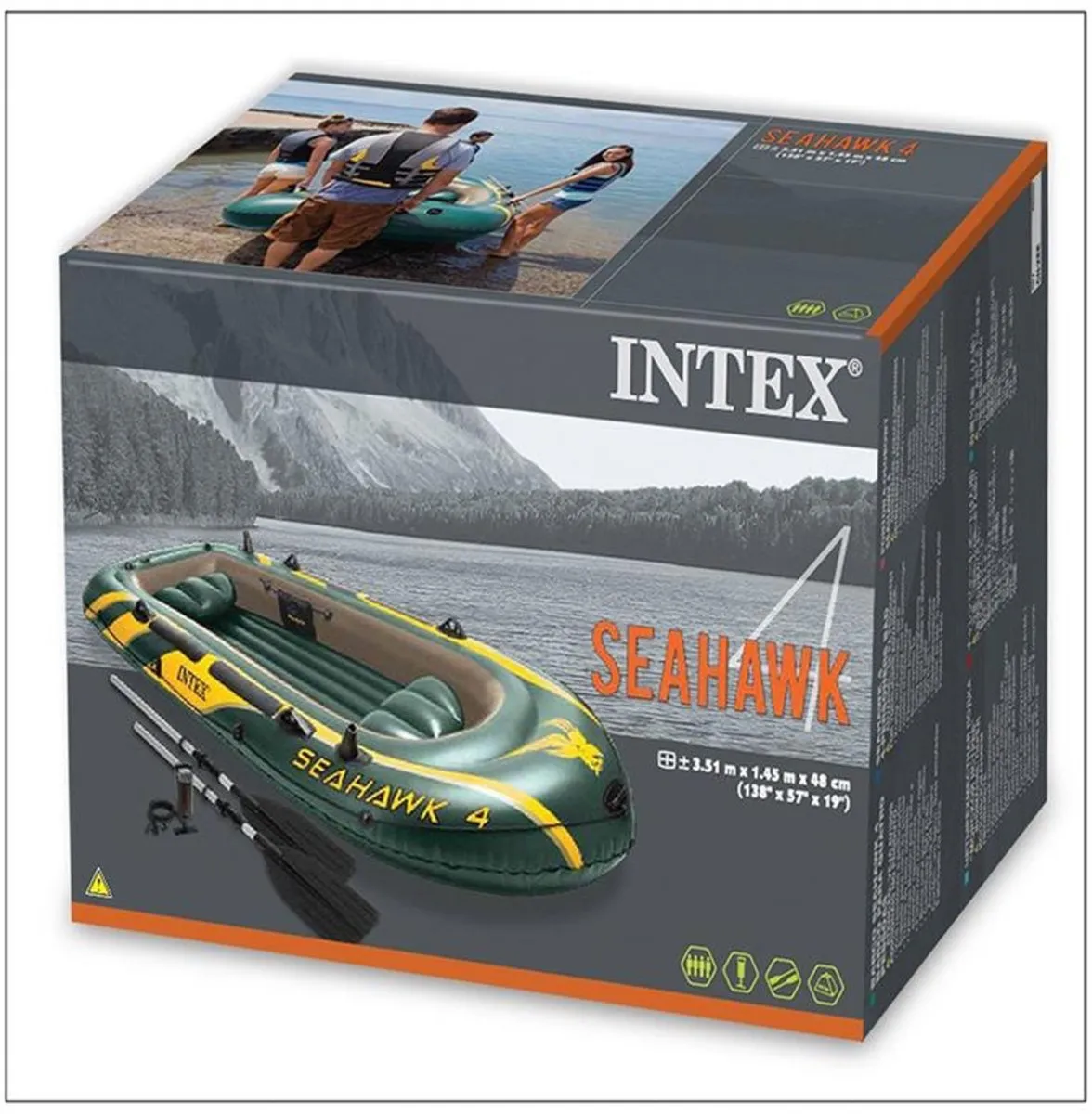 Intex Seahawk 4 Bootset