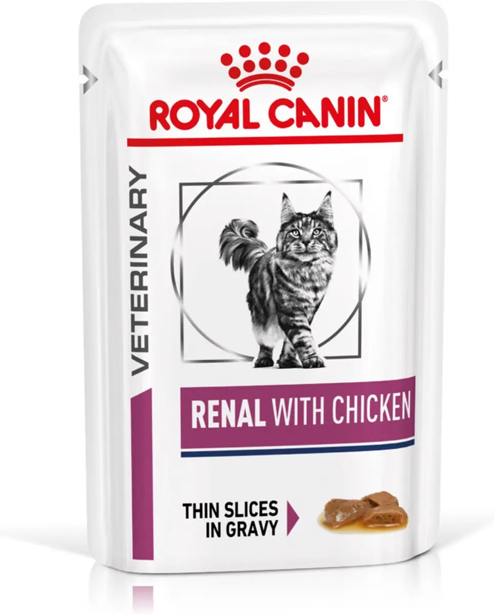 Royal Canin Renal met Kip Natvoer Kat