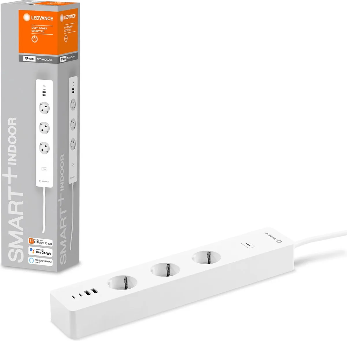 LEDVANCE Smart WiFi Multi Power Socket - Wit