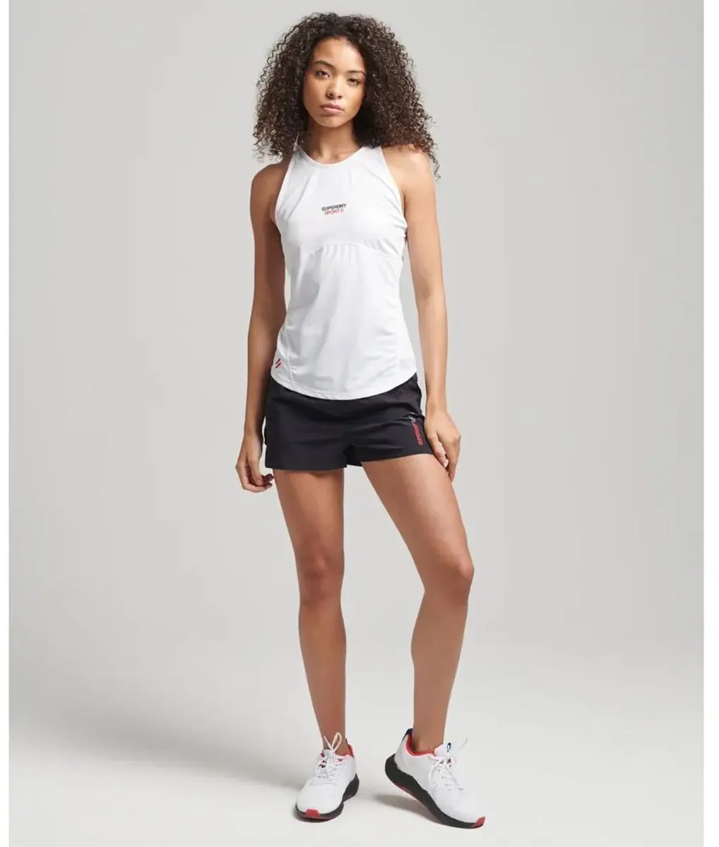 Superdry Active Vest Sportshirt XS - Wit
