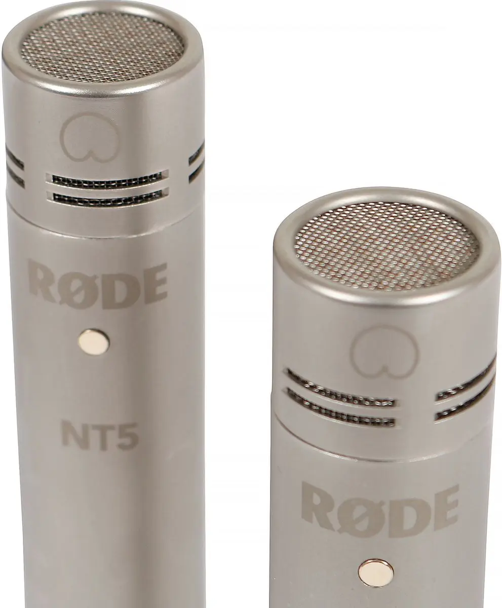 RØDE NT5-matched pair Condensatormicrofoons - 1/2" Cardioid - Zilver