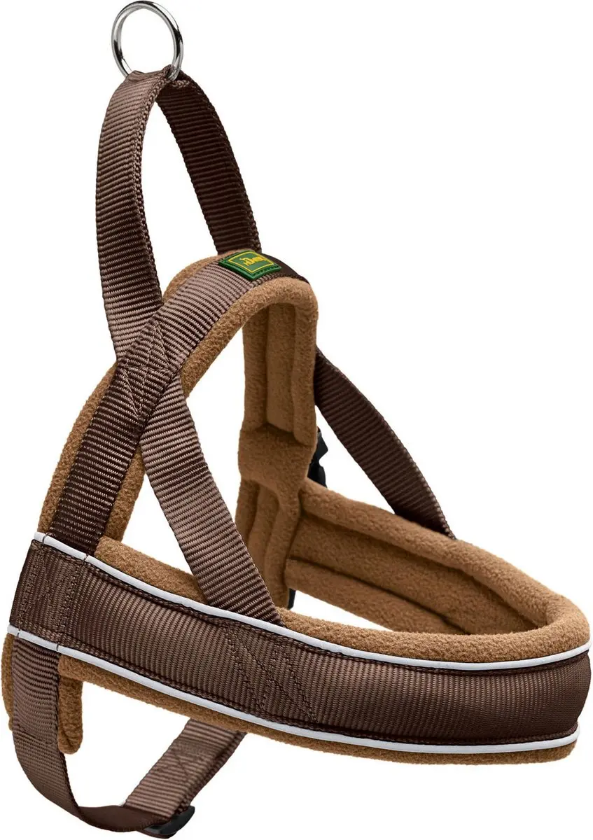Hunter Norweger Racing Harnas XL - Bruin/Cognac