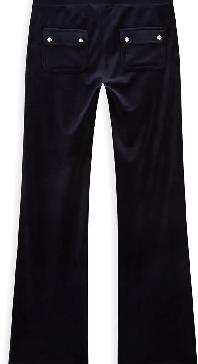 Juicy Couture Del Ray Classic Velour Joggingbroek - XL - Blauw