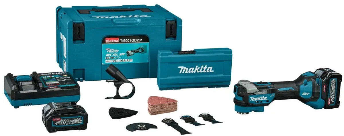 Makita TM001GD201 XGT Accu Multitool