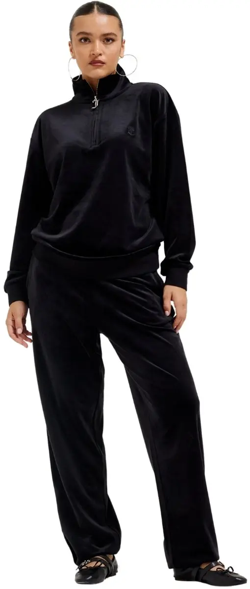 Juicy Couture Davidson Velour Joggingbroek - Zwart