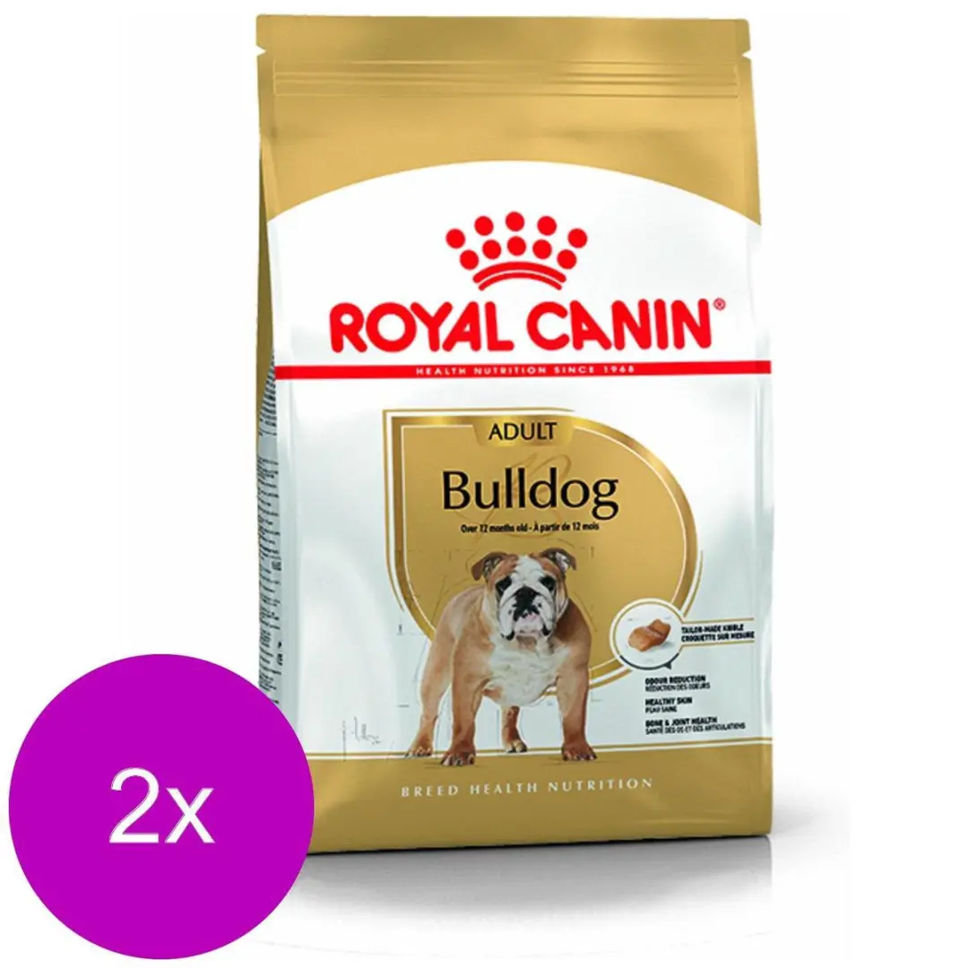 Royal Canin Bulldog Adult Hondenvoer - 2x12kg