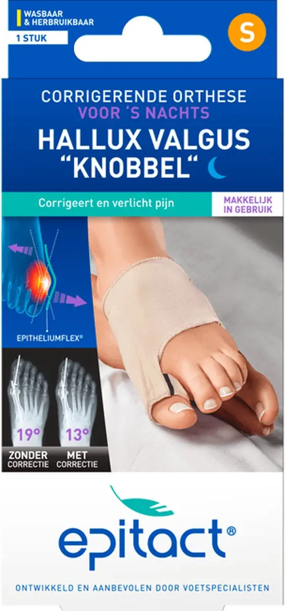 Epitact Hallux Valgus Nachtorthese Maat 39-41