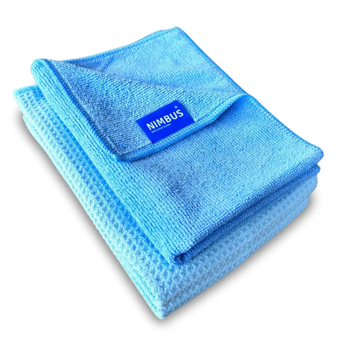Nimbus Raamdoeken Set - 1 Paar - Blauw