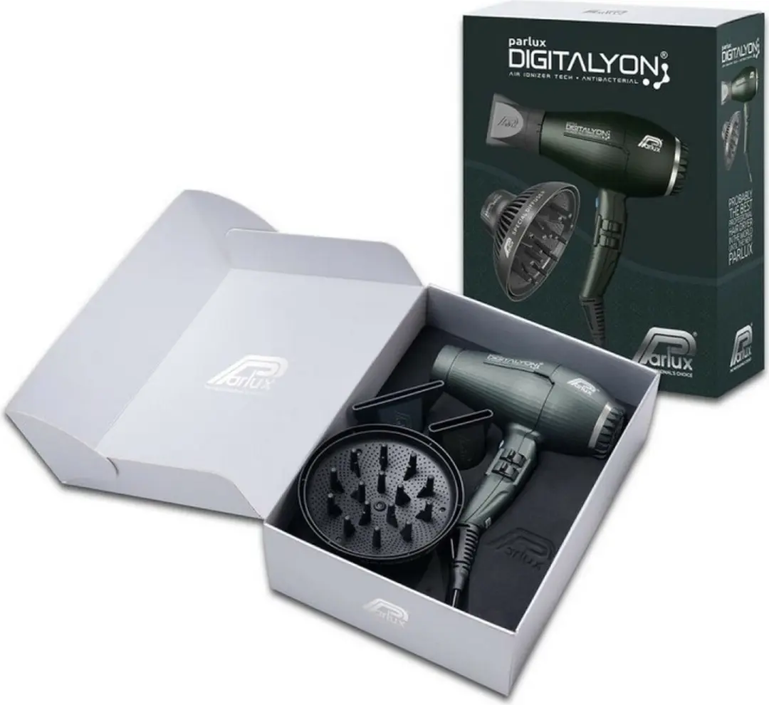Parlux Digitalyon Antraciet Föhn - 2400W - Multi