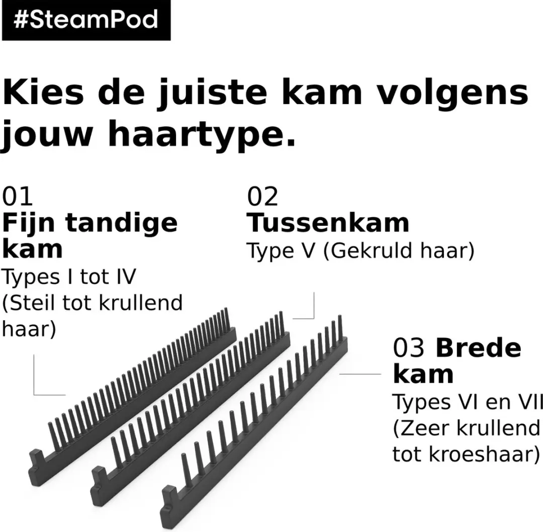 L'Oréal Professionnel Steampod 4 & Serum 50ml - Zwart - afbeelding 6 van 6