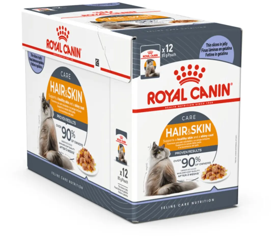 Royal Canin Hair & Skin Care In Jelly Kattenvoer - 12x85g