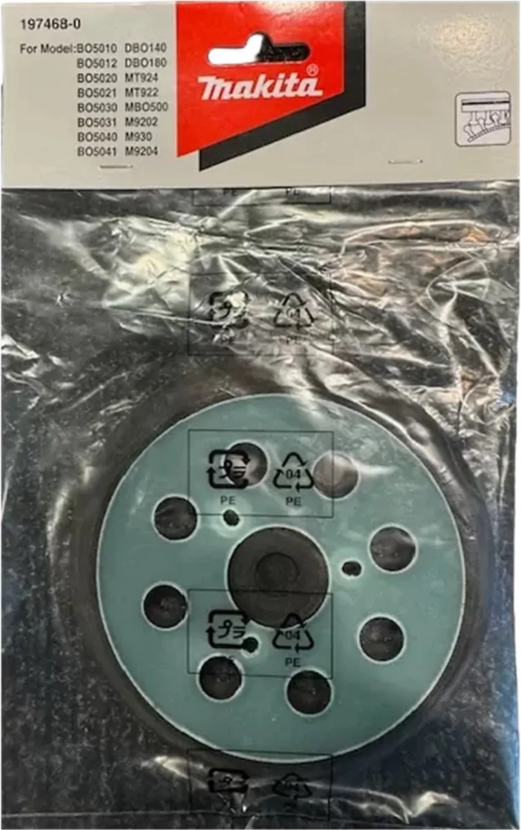 Makita 197468-0 Steunschijf Ø125mm