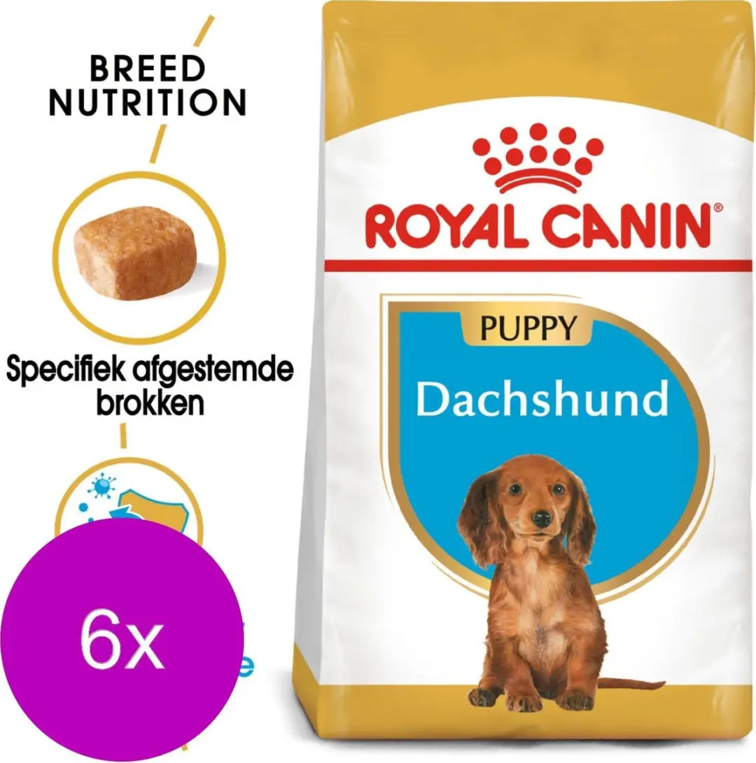 Royal Canin Dachshund Puppy Hondenvoer - 6x1,5kg