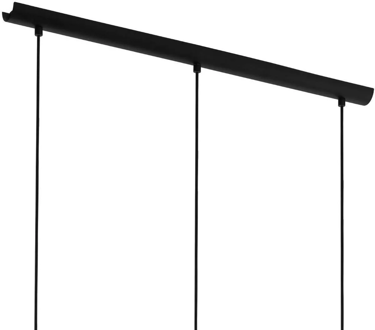 Eglo Roccamena 1 Hanglamp E27 - 73cm - Zwart