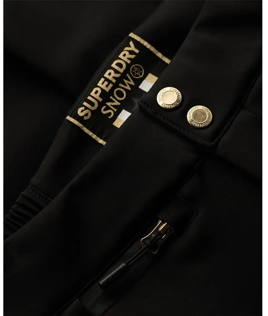 Superdry Ski Luxe Legging Sneeuwbroek Dames WS110173A - Zwart - afbeelding 6 van 6