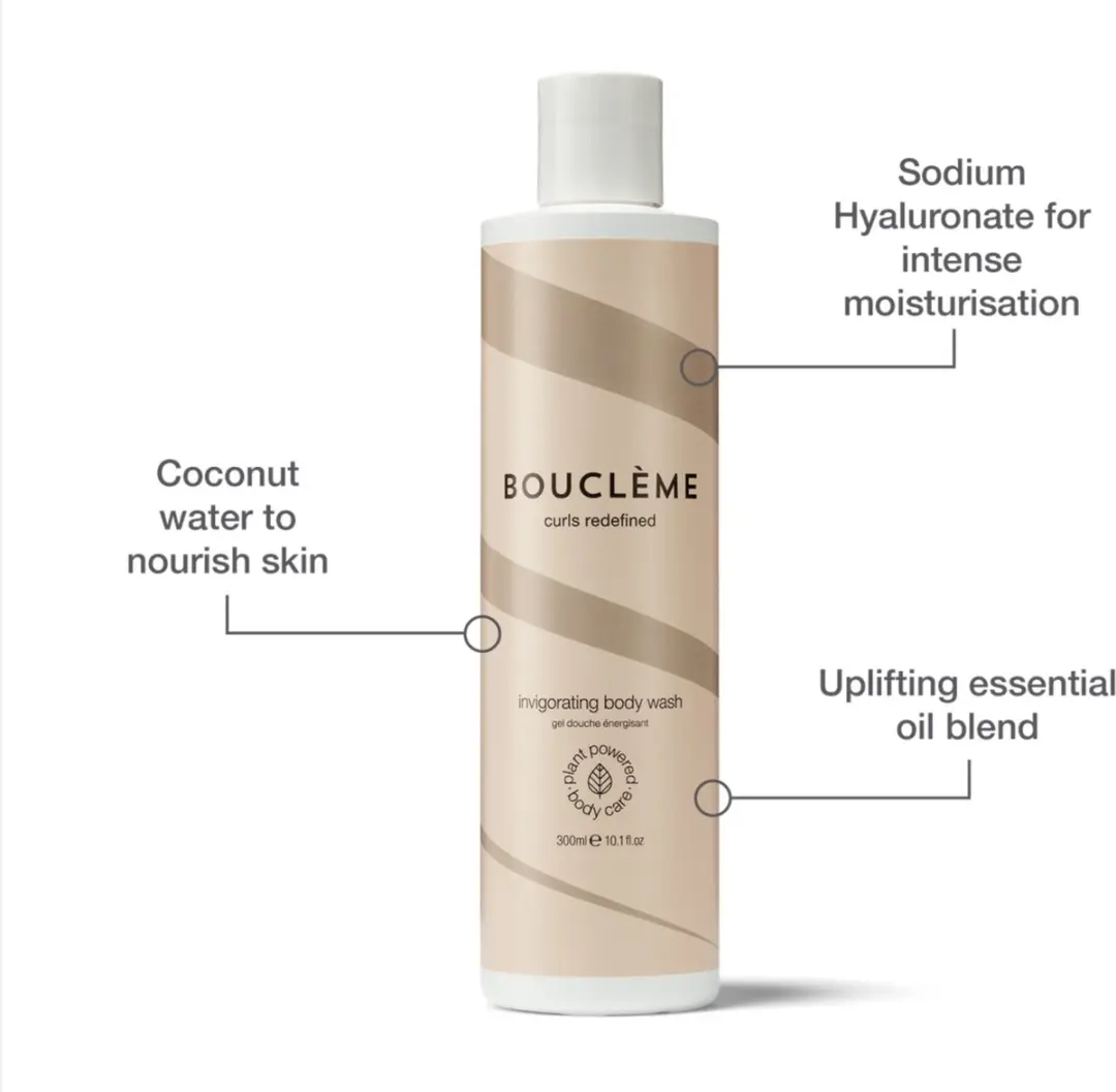 Bouclème Invigorating Body Wash 300ml