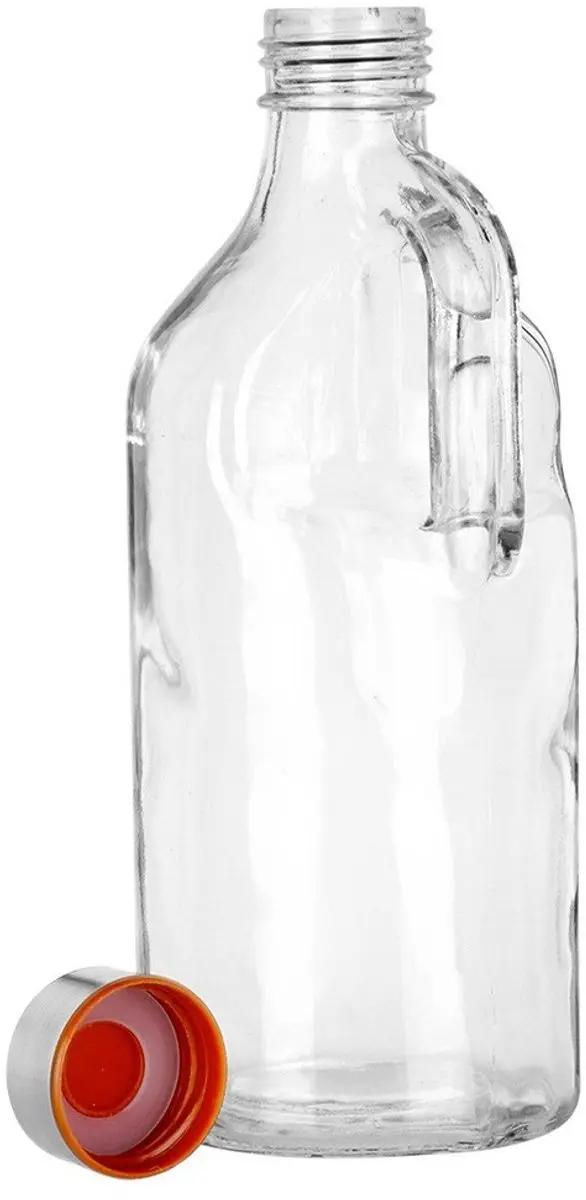 Orion Glazen Waterfles 1,15L - Transparant