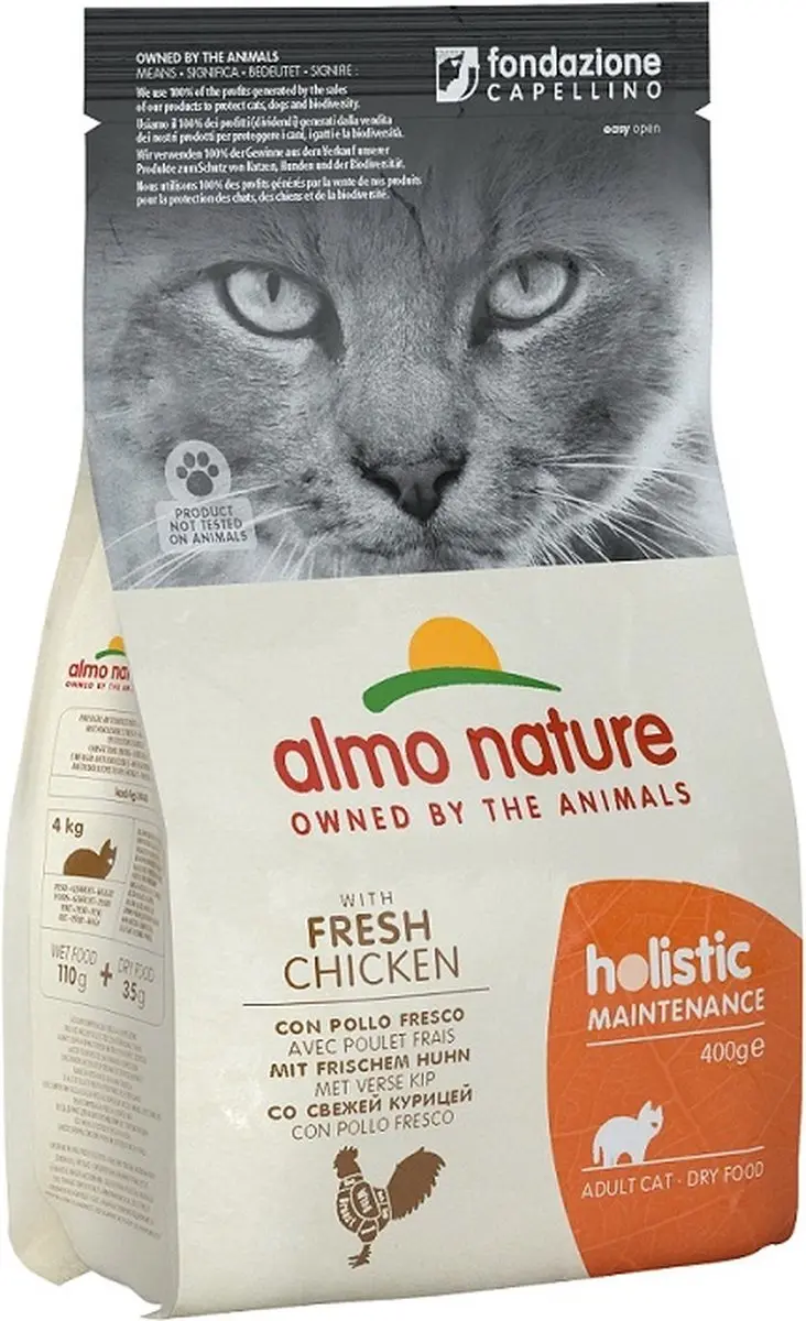 Almo Nature Cat Droogvoer Kip/Rijst 2kg