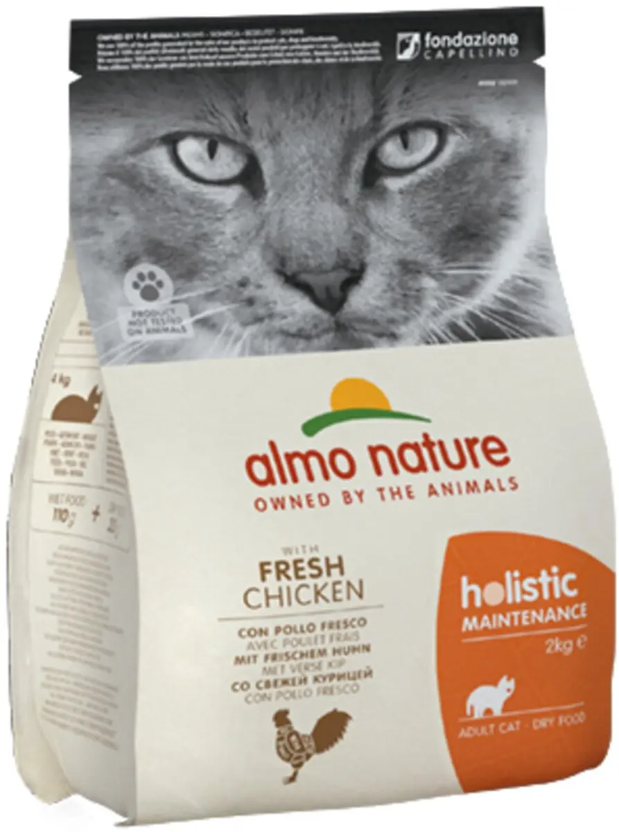 Almo Nature Cat Droogvoer Kip/Rijst 2kg