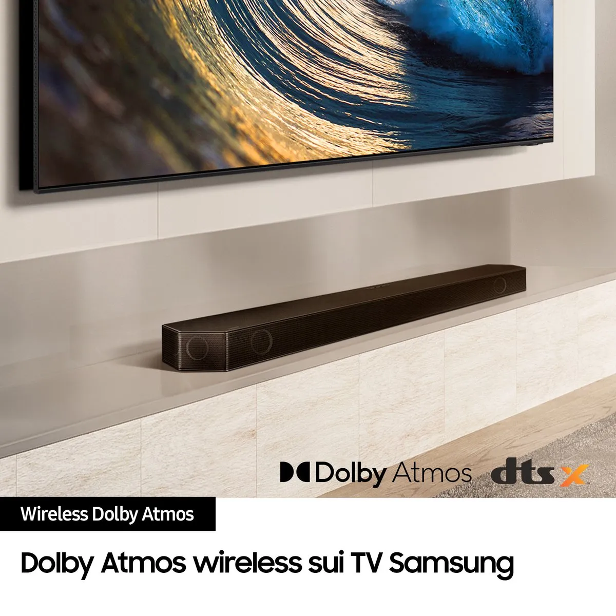 Samsung HW-Q930D Cinematic Soundbar - Zwart