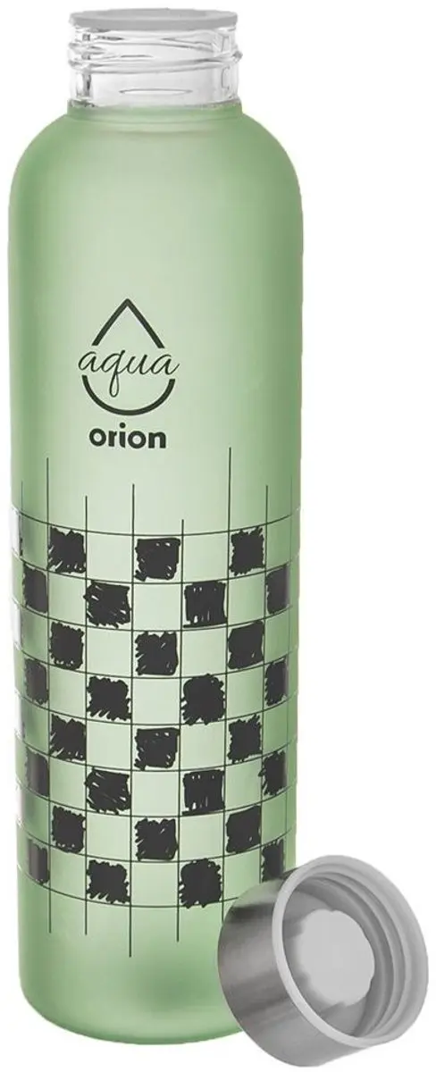 Orion Glazen Waterfles 600ml - Groen