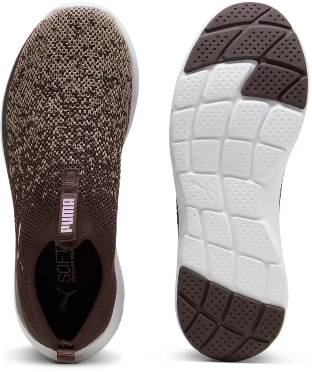PUMA Softride Premier Slip-On Knit Dames - Bont - Indoor