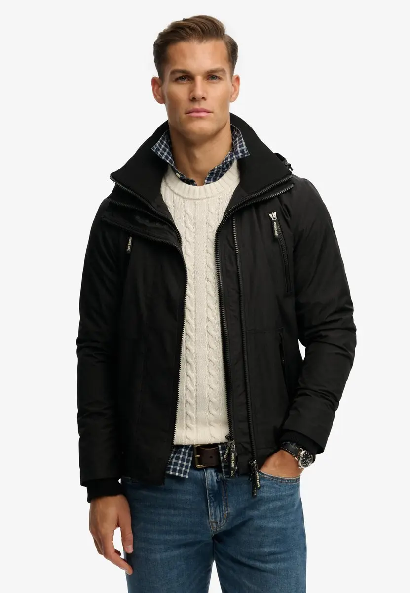 Superdry Slim Ski Broek Heren MS110198A - XL - Zwart