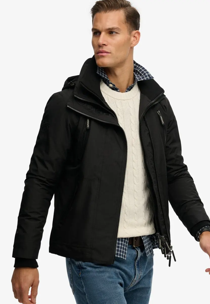 Superdry Slim Ski Broek Heren MS110198A - XL - Zwart