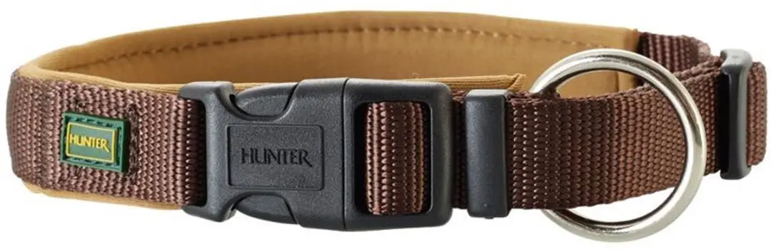 Hunter Vario Plus Klikhalsband Bruin & Caramel 50-55x25mm