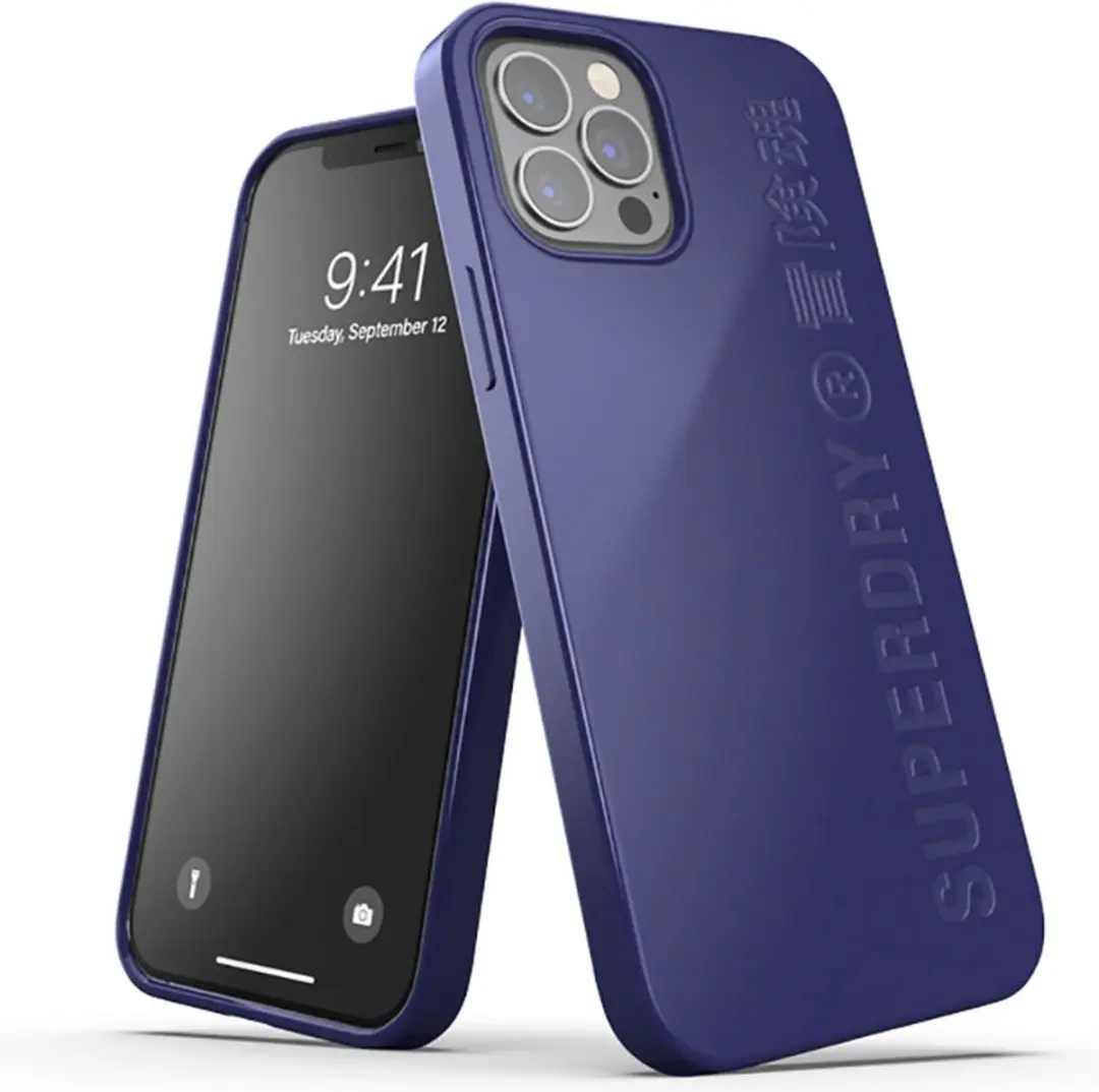 Superdry Snap Case Compostable Series Hoesje - Blauw