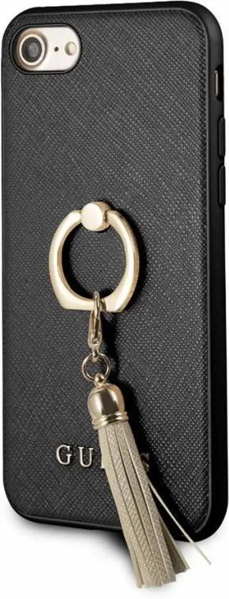 GUESS iPhone 8/7 Hoesje S212-4 - Kunstleer - Zwart