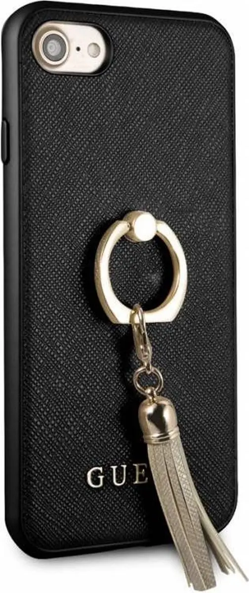 GUESS iPhone 8/7 Hoesje S212-4 - Kunstleer - Zwart - afbeelding 6 van 6