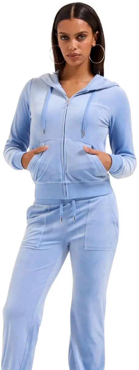 Juicy Couture Robertson Hoodie - Maat XS - Blauw