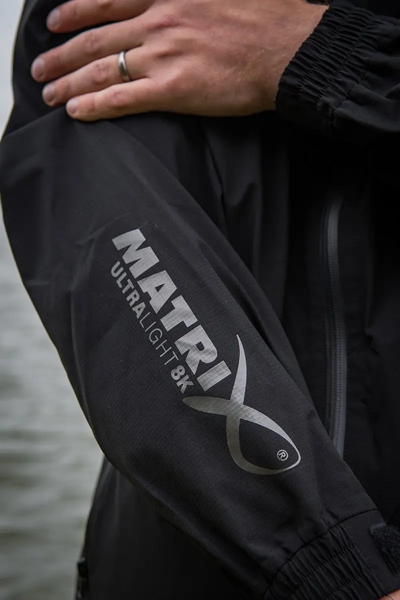 Matrix Ultra-Light 8K Rain Jacket - 108278 - Zwart - afbeelding 6 van 6