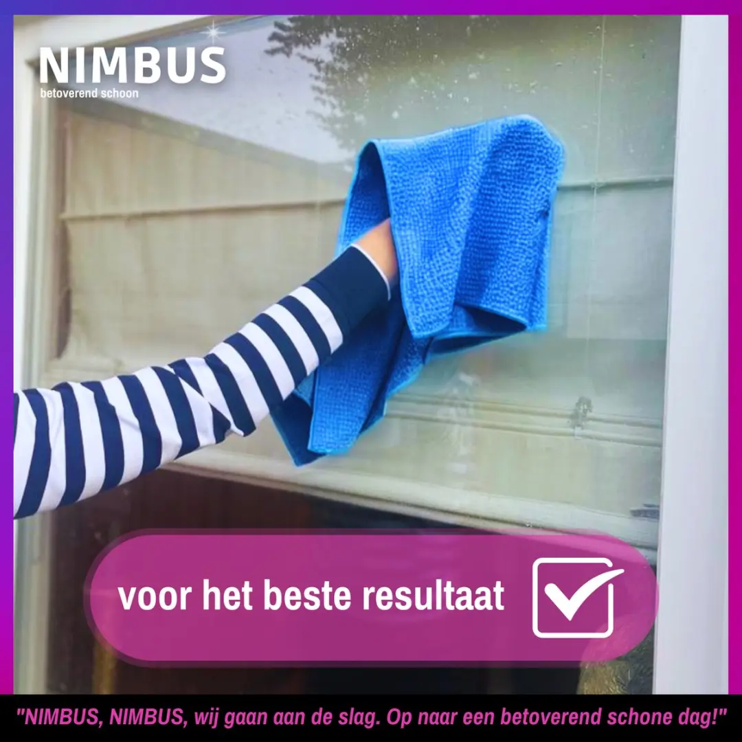 Nimbus Magic Schoonmaakdoek 40x40cm Blauw